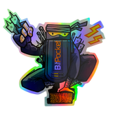 Holographic Ninja Sticker